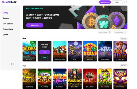 Wildcoins casino Colombia
